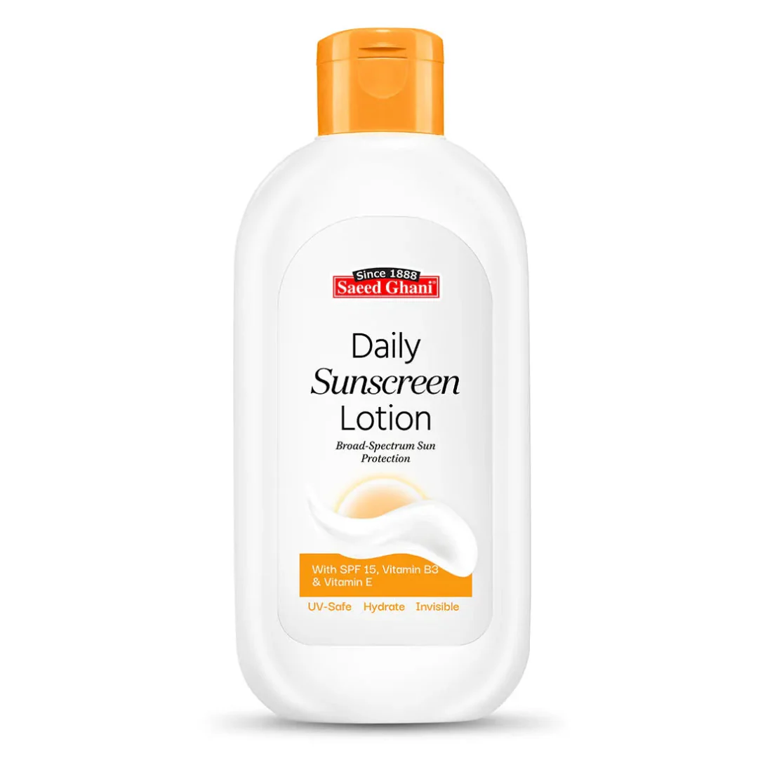 Saeed Ghani SPF 15 Daily Sunscreen Lotion
