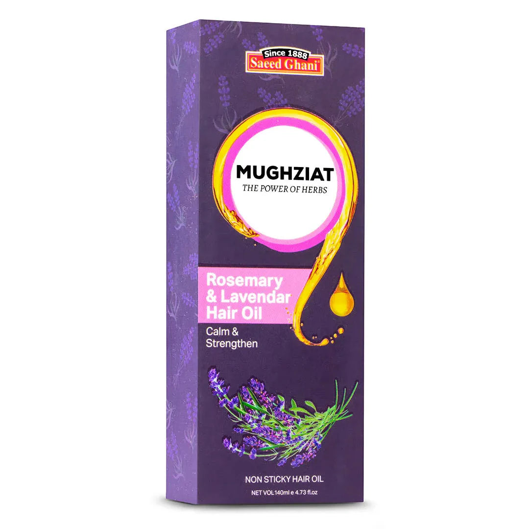 Saeed Ghani Rosemary Lavender Calm & Strengthen Hair Oil