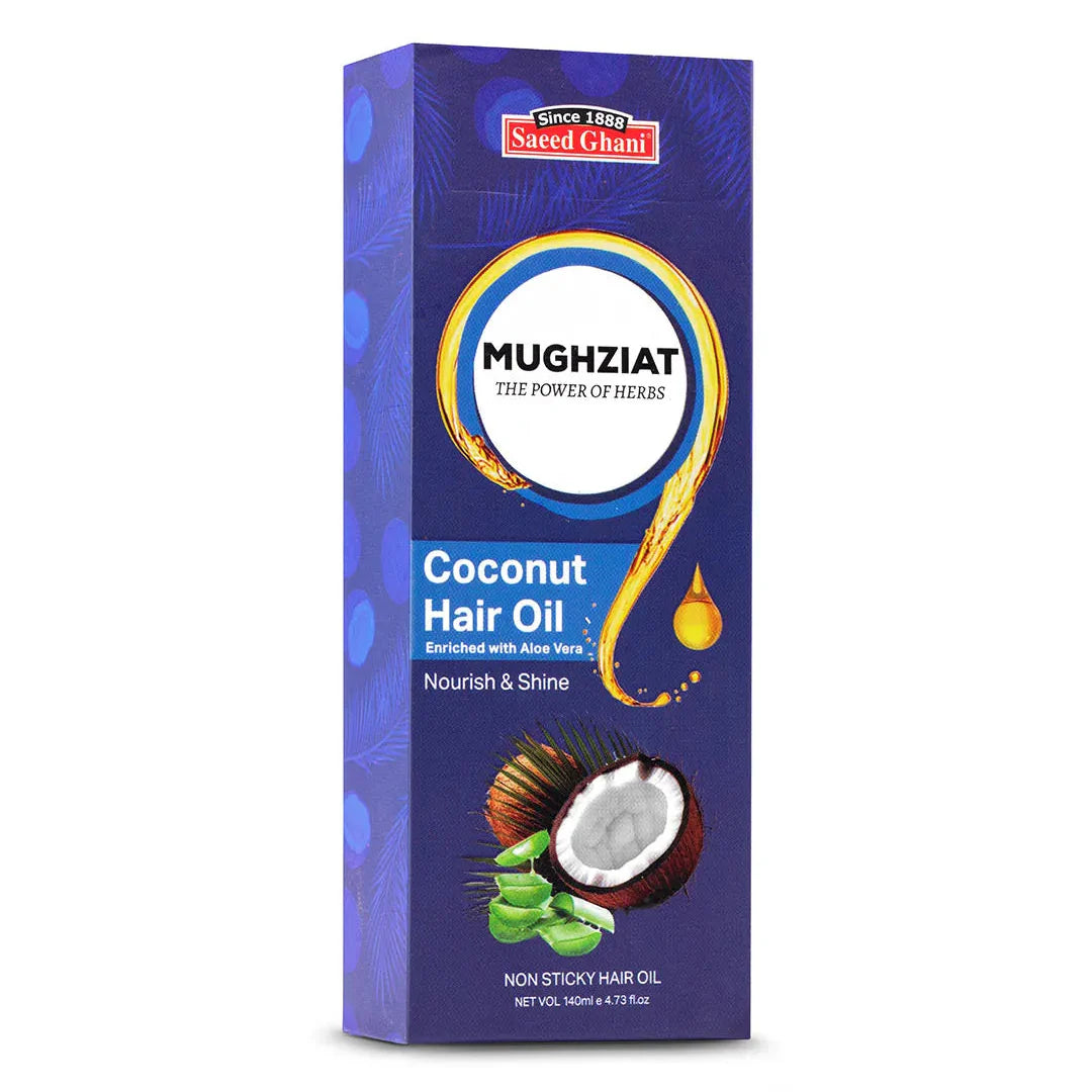 Saeed Ghani Coconut Hair Oil Enriched with Aloe Vera