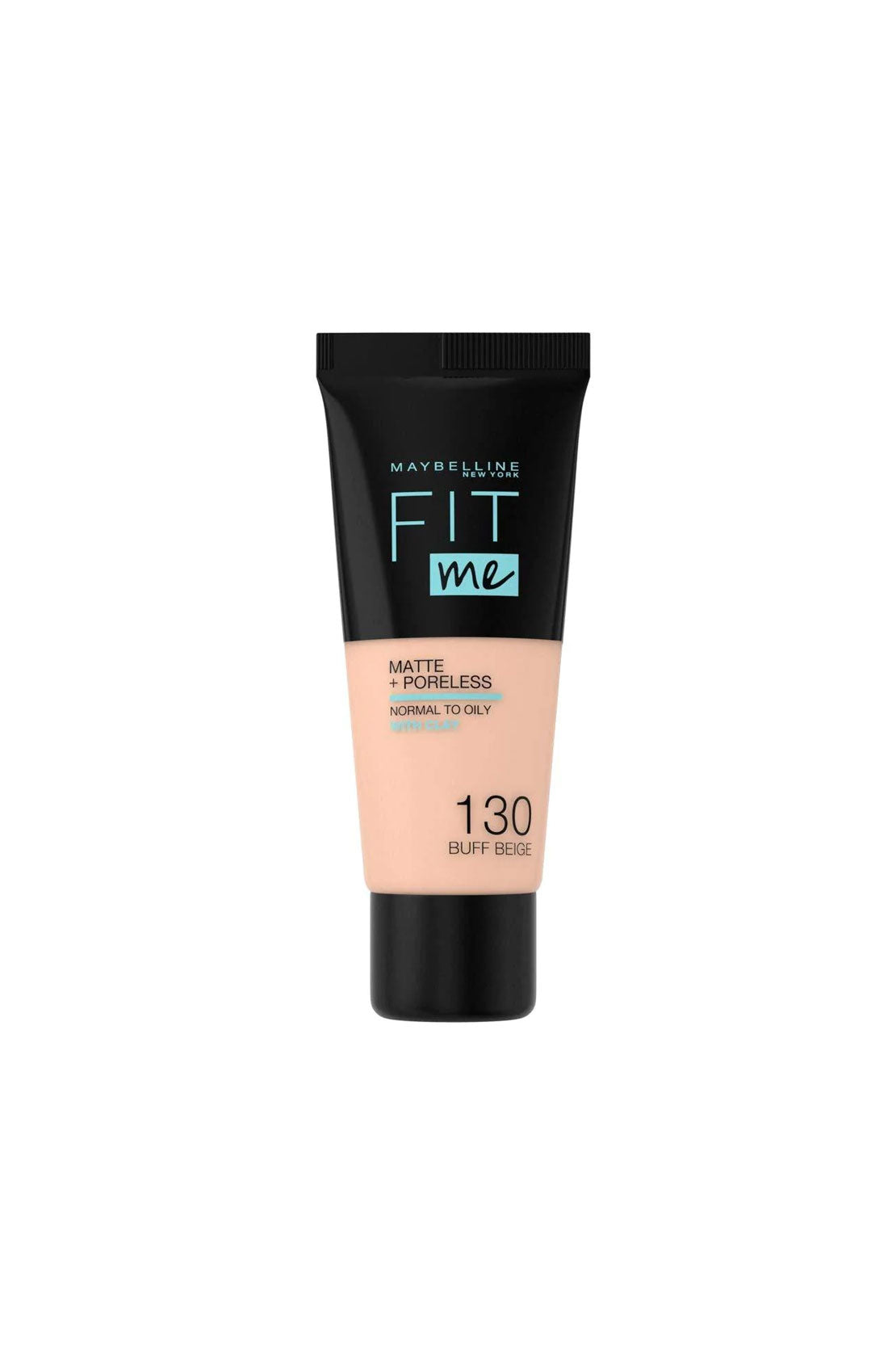 Maybelline Fit Me Matte & Poreless Liquid Foundation 18ml - 130 Buff Beige Maybelline