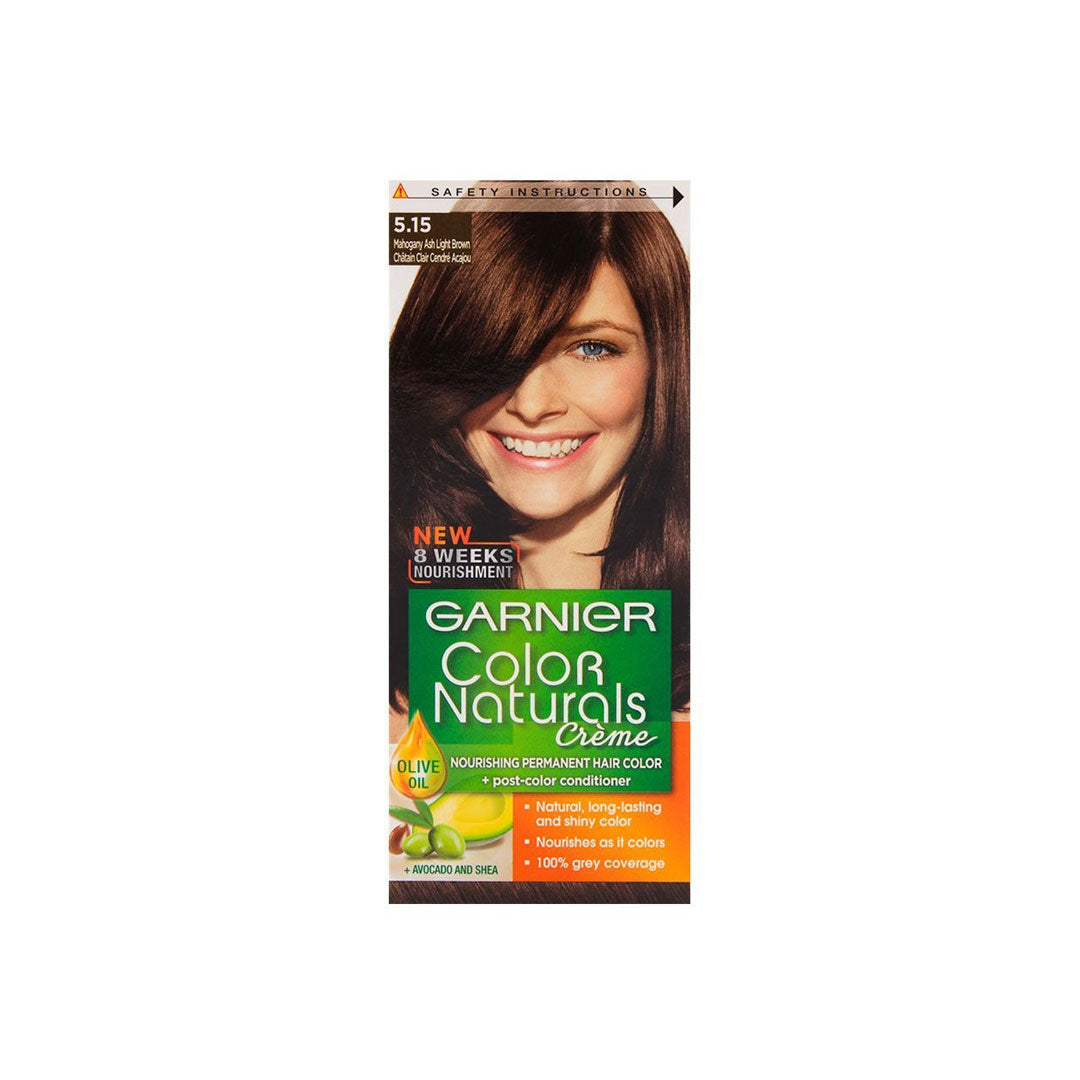 Garnier Color Naturals Hair Color - 5.15 Mahogany Ash Brown Garnier
