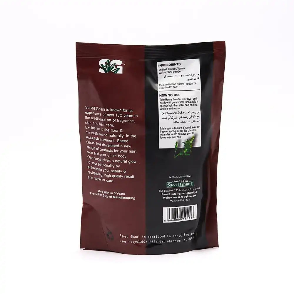 Saeed Ghani Henna Powder Hair Dye