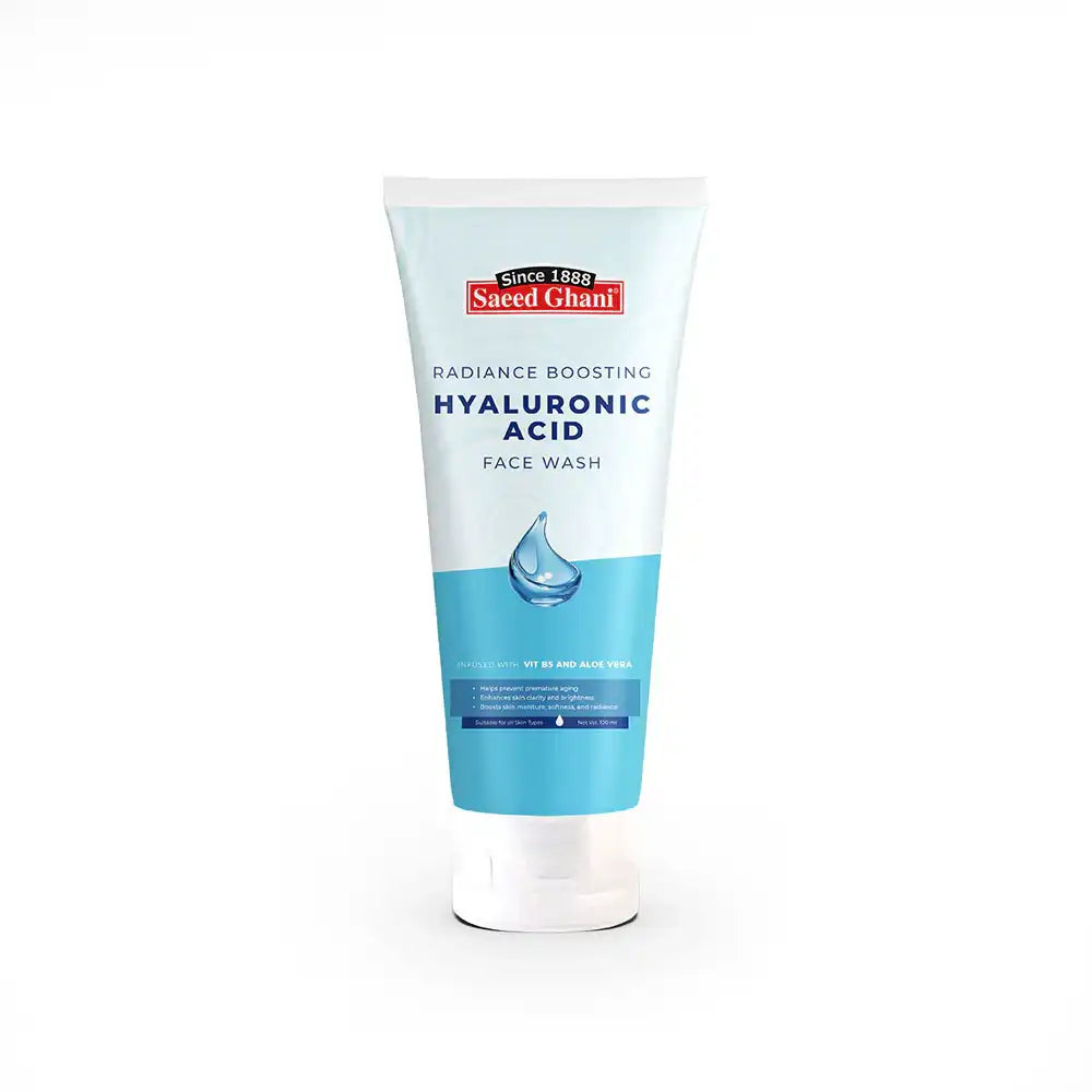 Saeed Ghani Hyaluronic Acid Radiance Boosting Face Wash