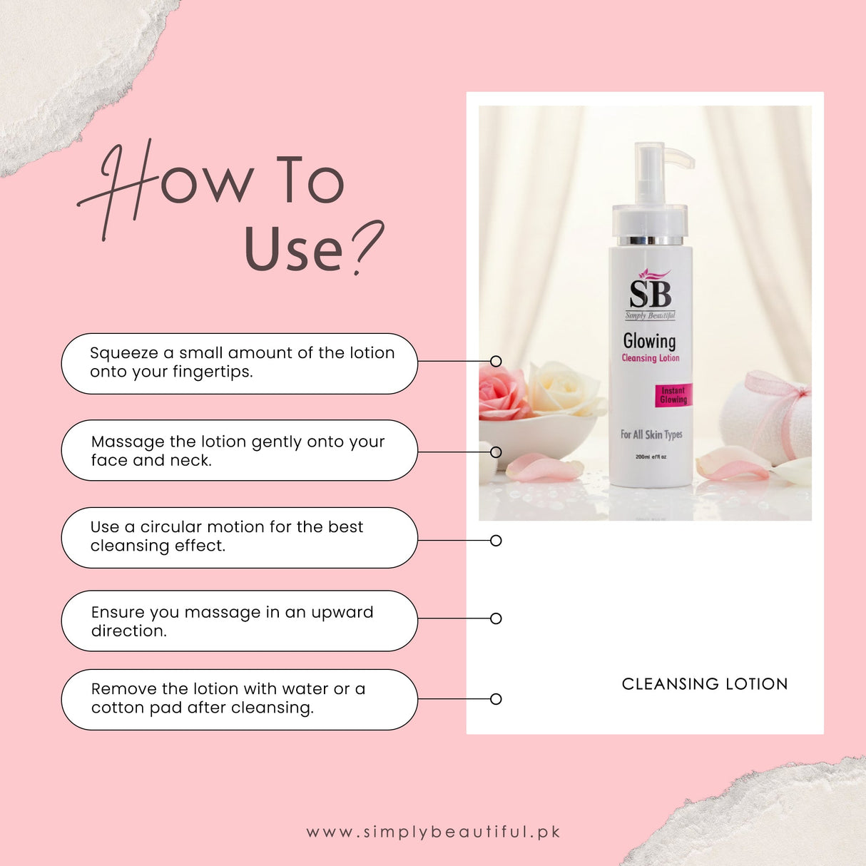 Simply Beautiful SB Cleansing lotion