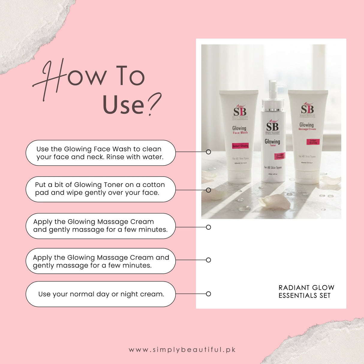 Simply Beautiful Radiant Glow Essentials Set