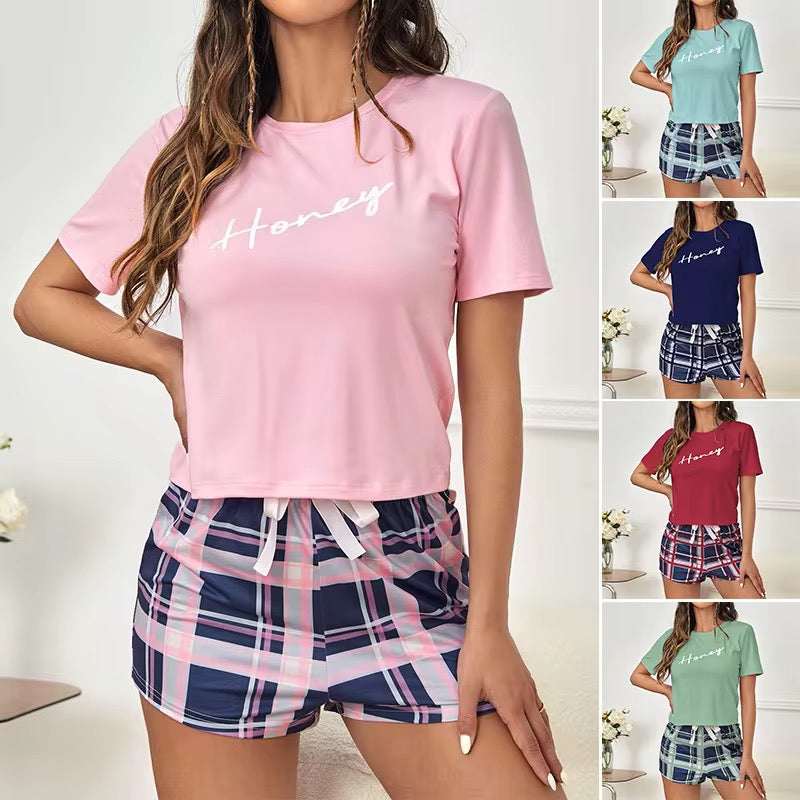 Intimate Soft Cotton Shorts with Camisole Lingerie