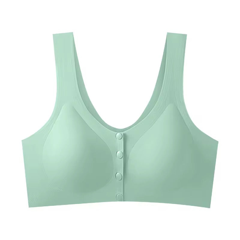 Intimate Seamless Nursing Bra: Wire-Free Soft on Skin No Threads