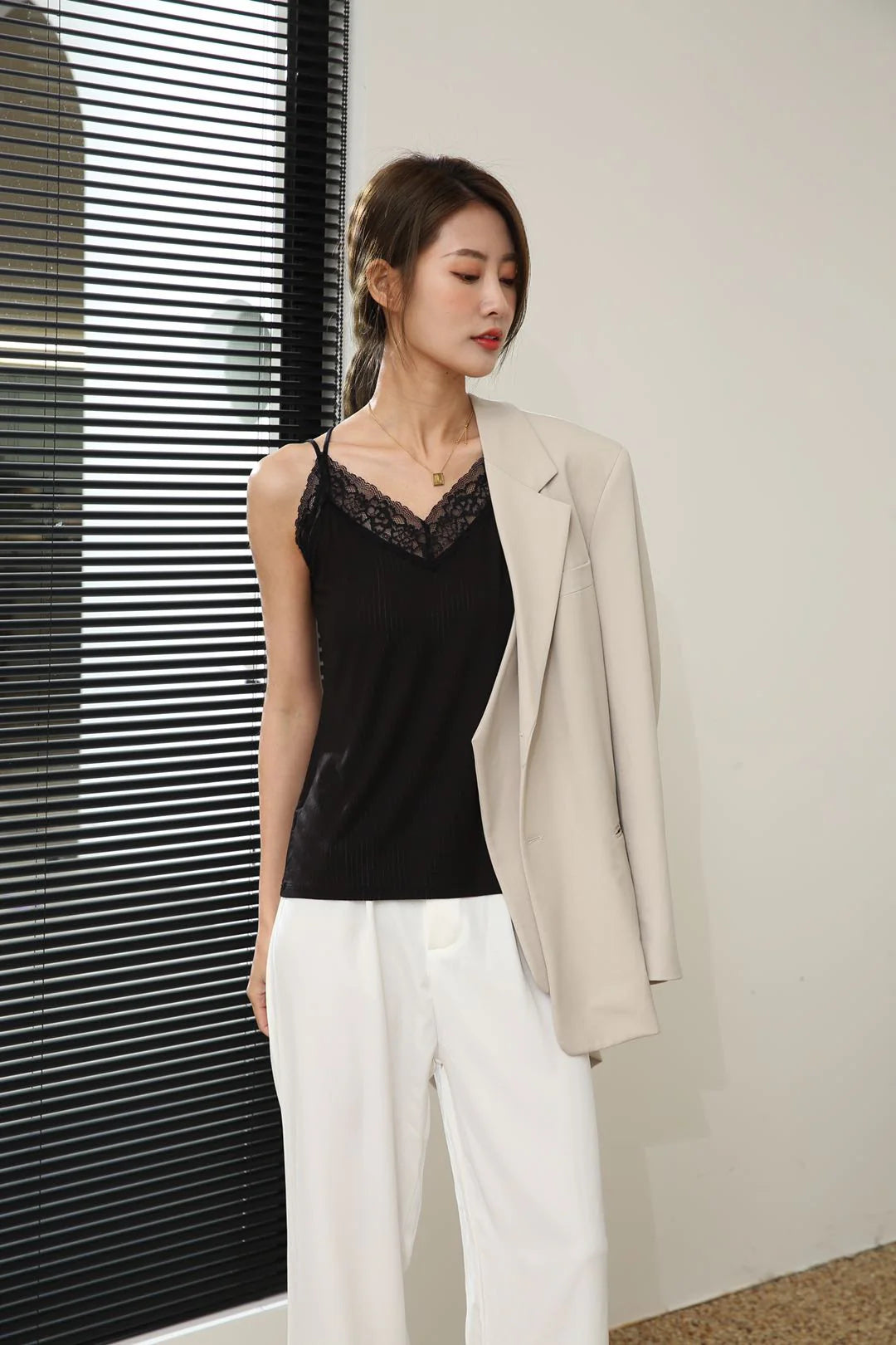 Belleza Lingerie Lace Strap Camisole - 6024