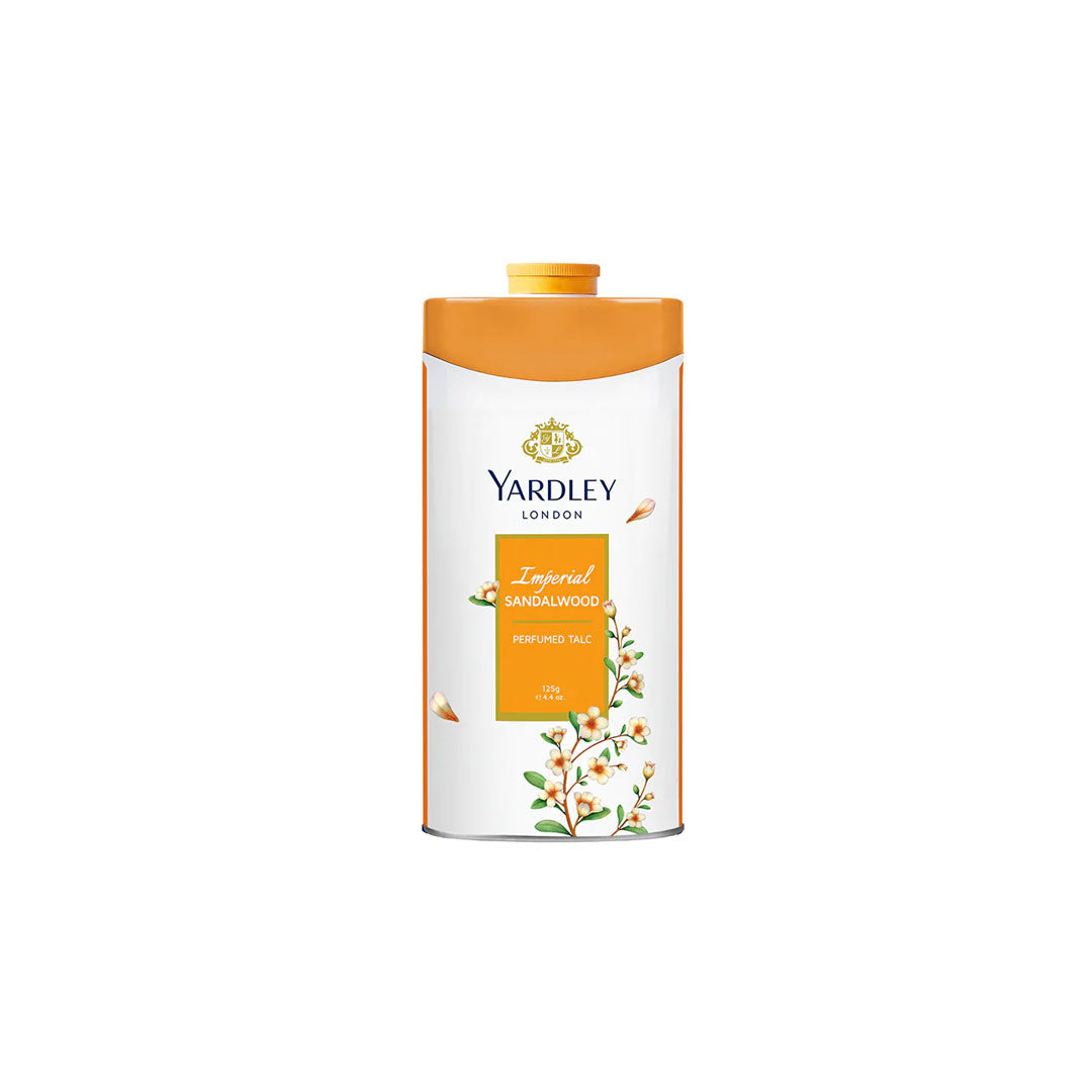Yardley Imperial Sandal Wood Talcum Powder For Women 125g Yardley