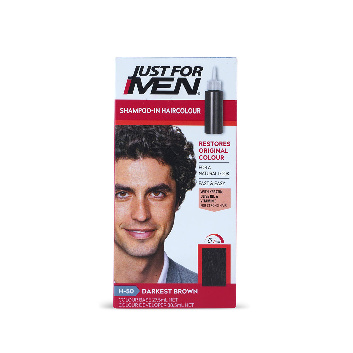 Just For Men - Shampoo-In Haircolour - Darkest Brown Just For Men