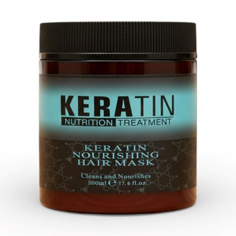 Keratin Nourishing Hair Mask Dry Frizzy Hair 500ml Beauty Shope