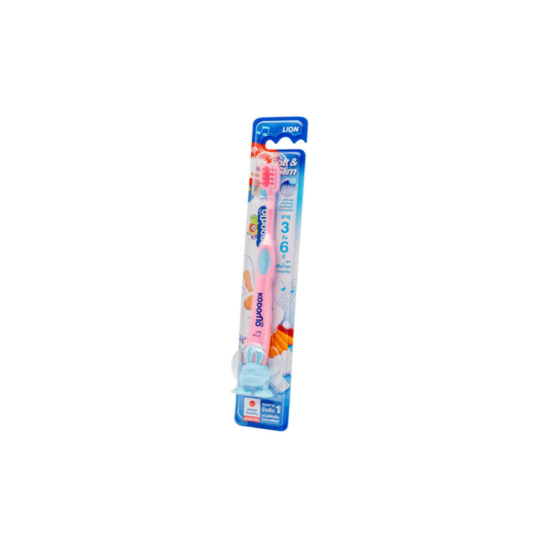Kodomo Kids Soft & Slim Toothbrush 3-6 Yrs Kodomo