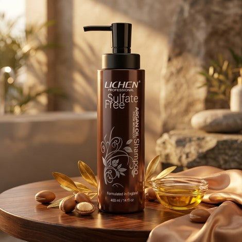 Lichen Argan Oil from Morocco Shampoo Sulfate Free 400ml Beauty Shope
