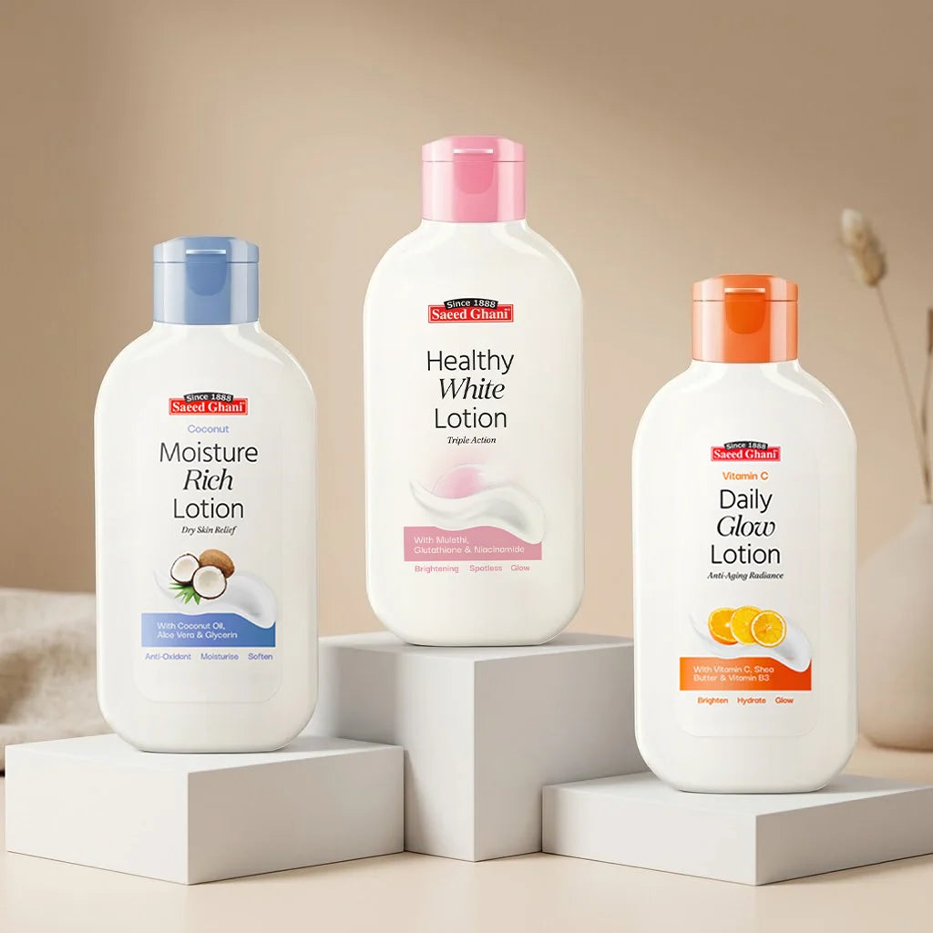 Saeed Ghani Steal Deal: Buy 3 100ml Lotions at the price of 2