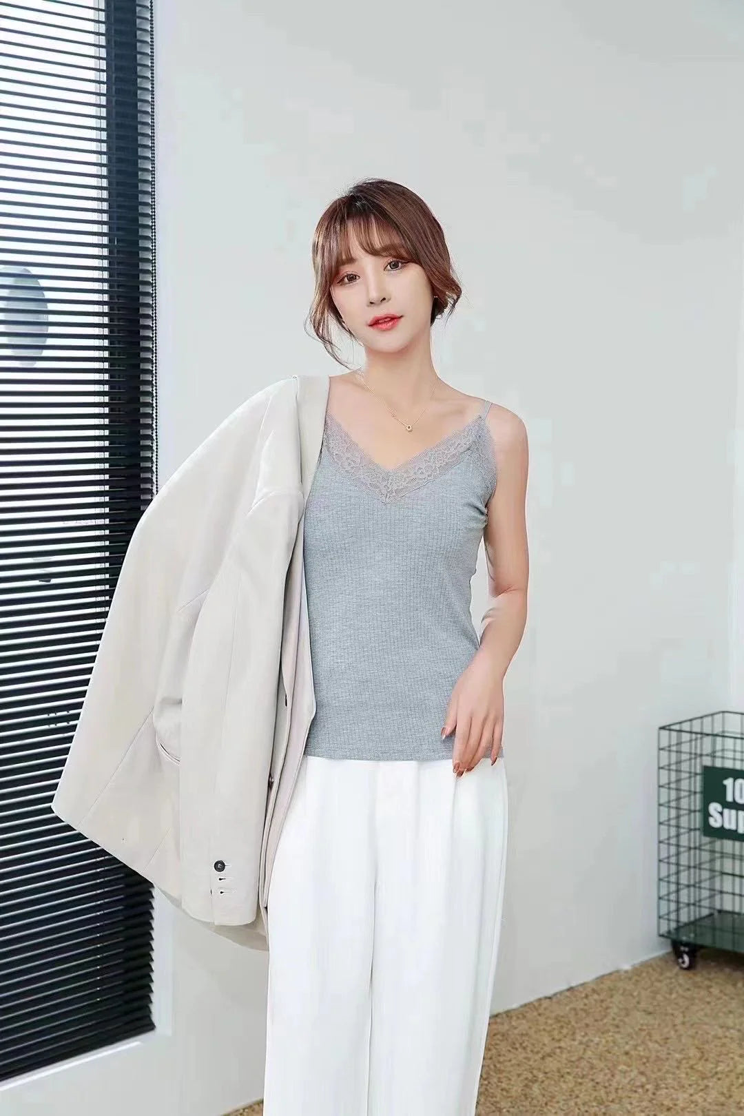 Belleza Lingerie Lace Strap Camisole - 6029