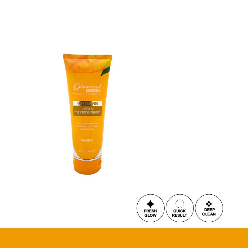 Glamorous Face Whitening Pacifying Massage Cream (TUBE 175ML)