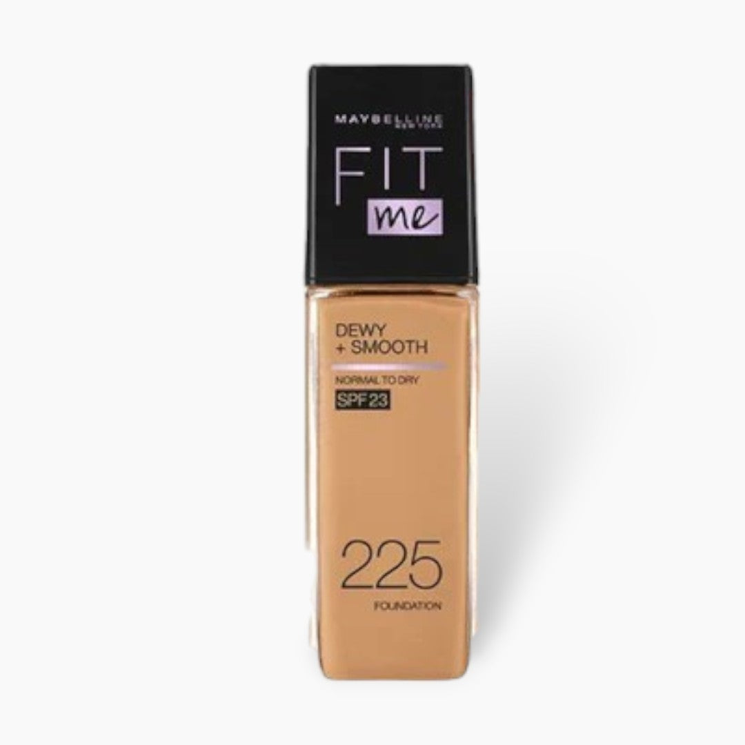 Maybelline Fit Me Dewy Smooth SPF30 Foundation Pump 30ml - 225 Medium Buff Maybelline