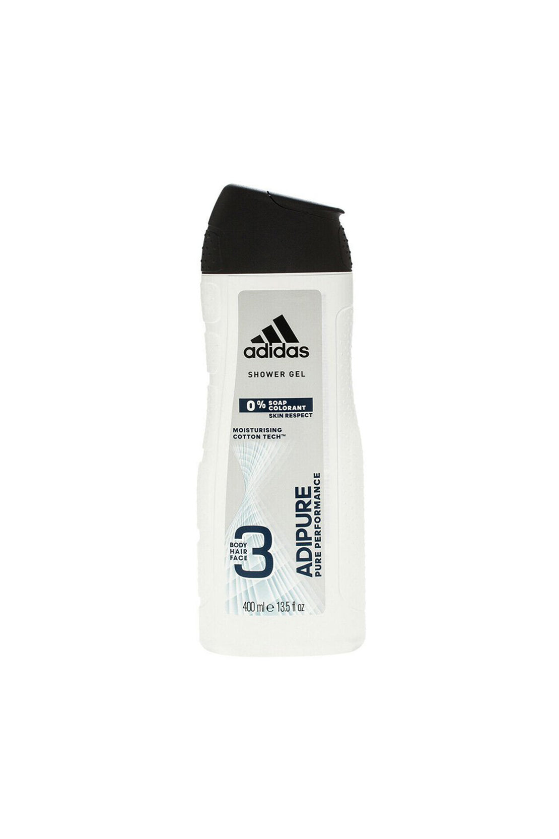 Adidas Men Adipure 3 In 1 Shower Gel 400ml Adidas