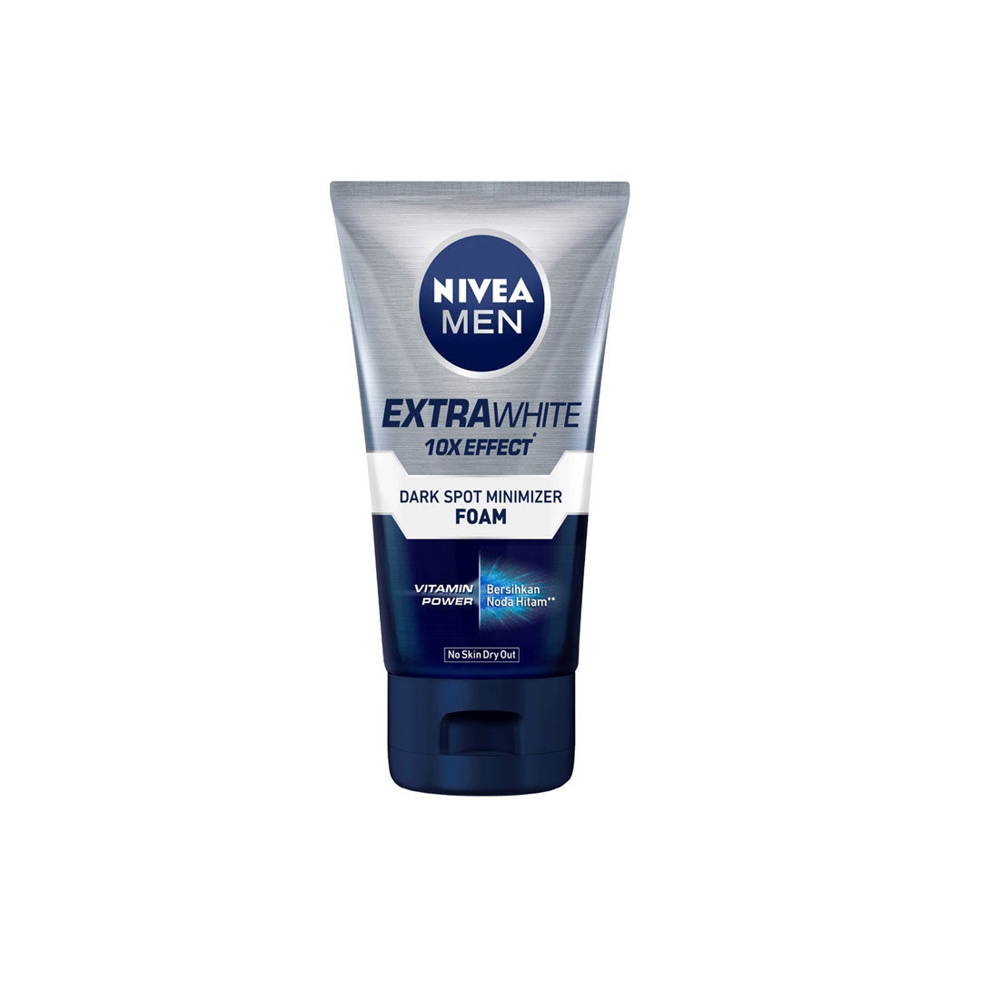 Nivea Men Extra White Dark Spot Minimizer Foam 100ml Nivea