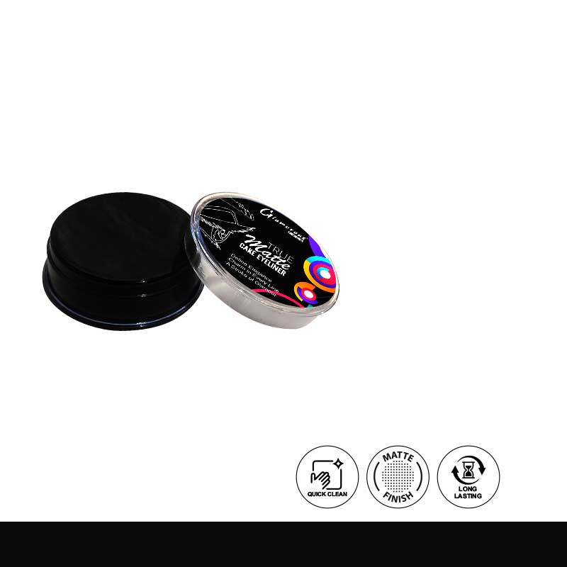 Glamorous Face Cake Eyeliner