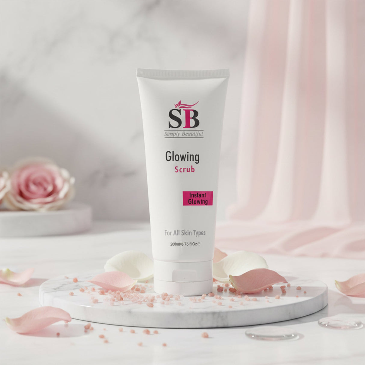 Simply Beautiful SB Glowing Facial Scrub