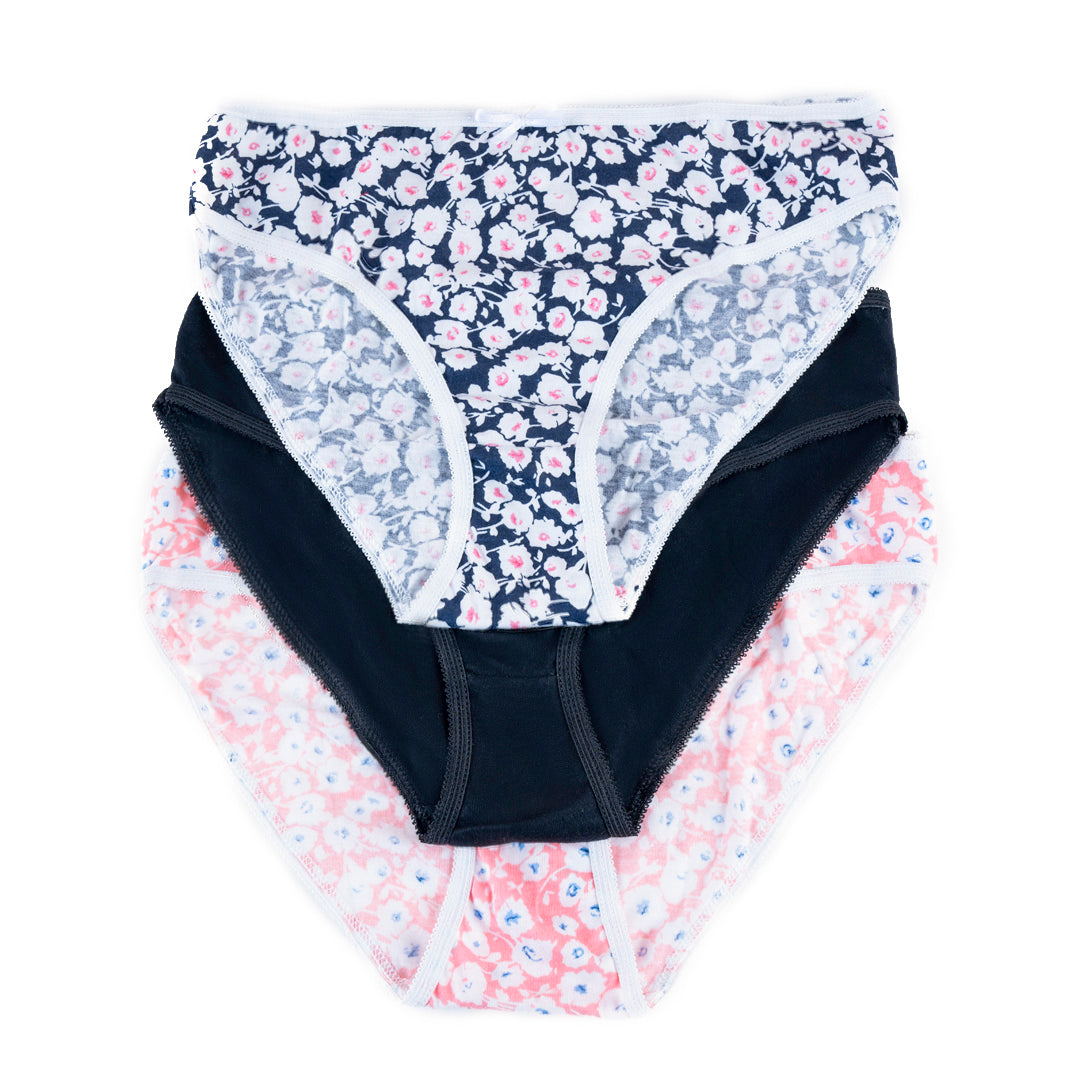 High Leg Panty PS-13 (Pack of 3) Belleza Lingerie