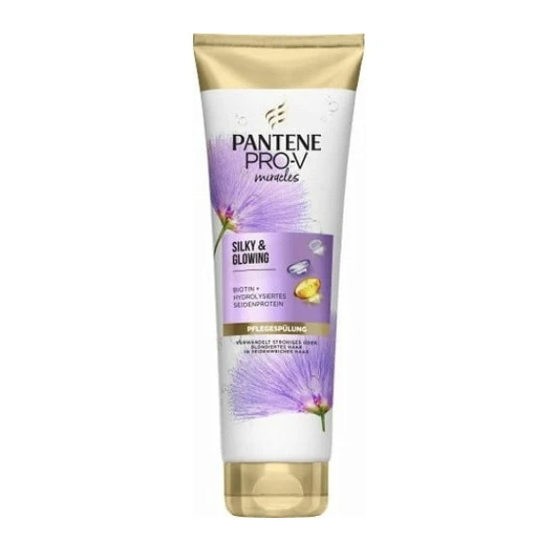 Pantene Silk & Glowing Tube Conditioner 160ml Pantene