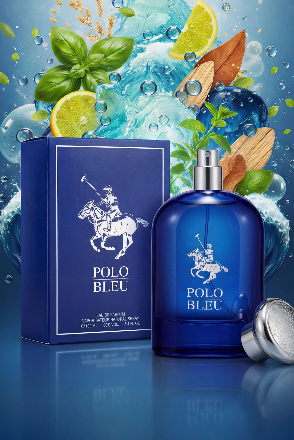 Fragrance Deluxe - Polo Bleu (100ml)
