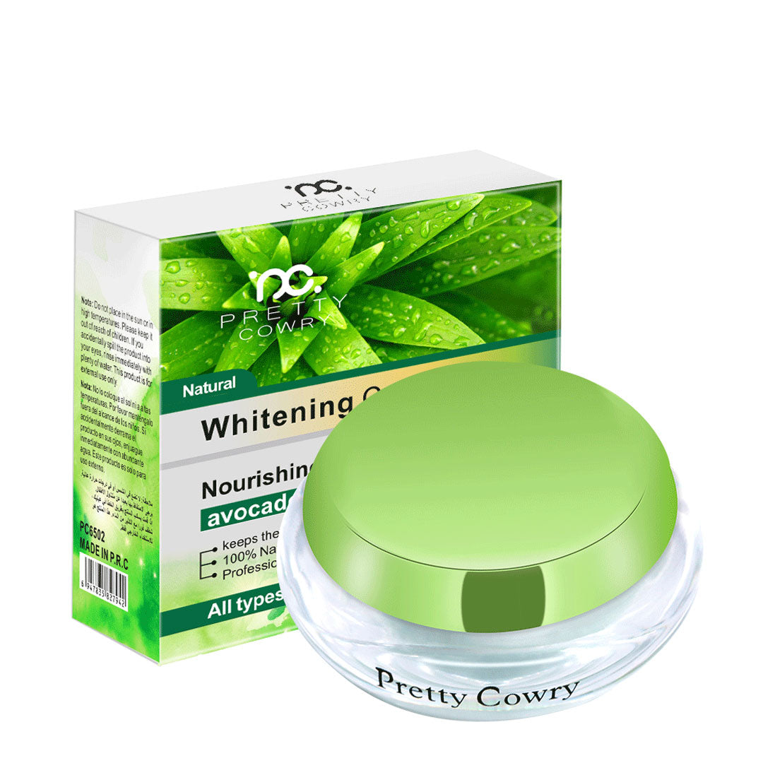 Pretty Cowry Aloe & Avocado 3D Whitening Cream 30ml Pretty Cowry