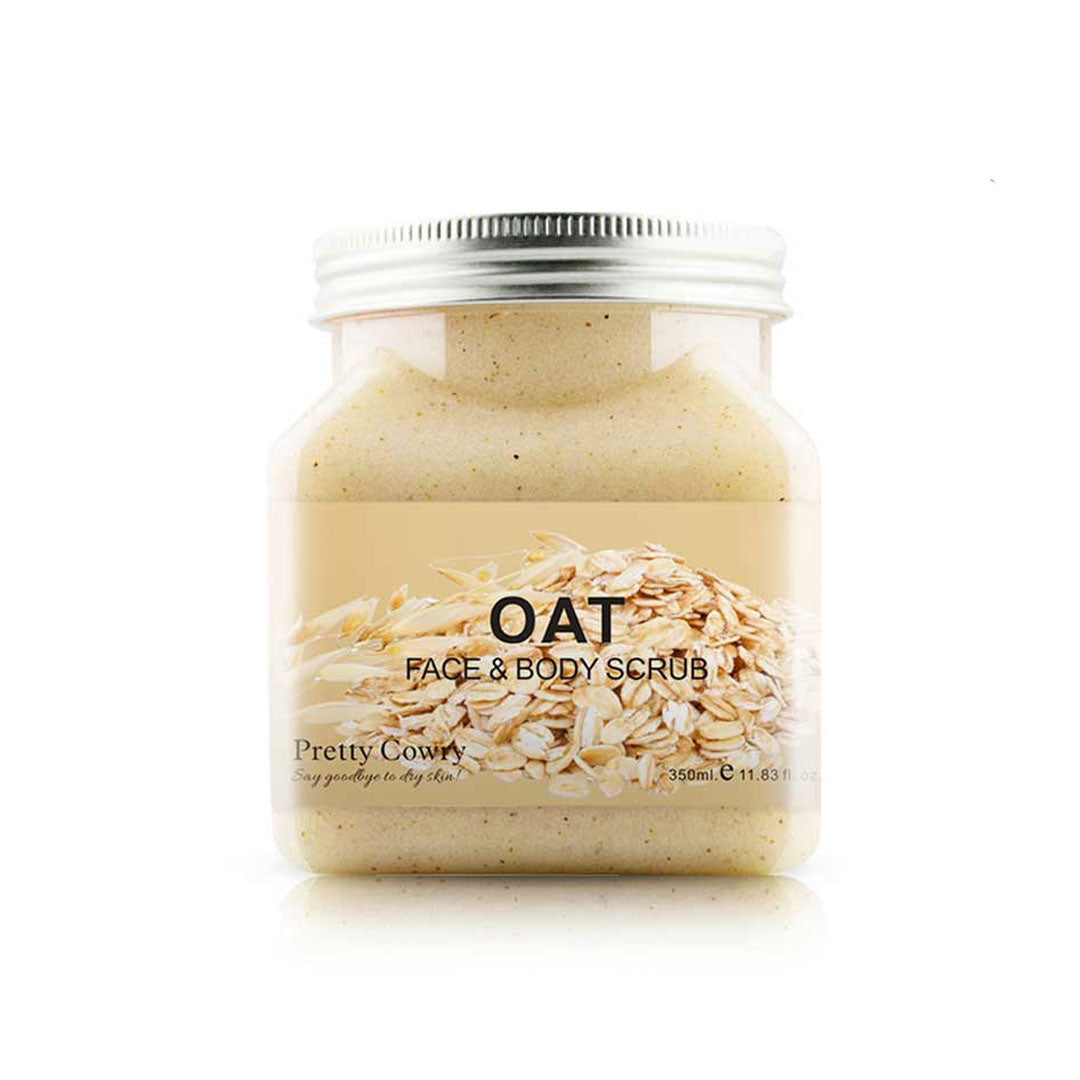 Pretty Cowry Oat Face and Body Scrub 350ml Pretty Cowry
