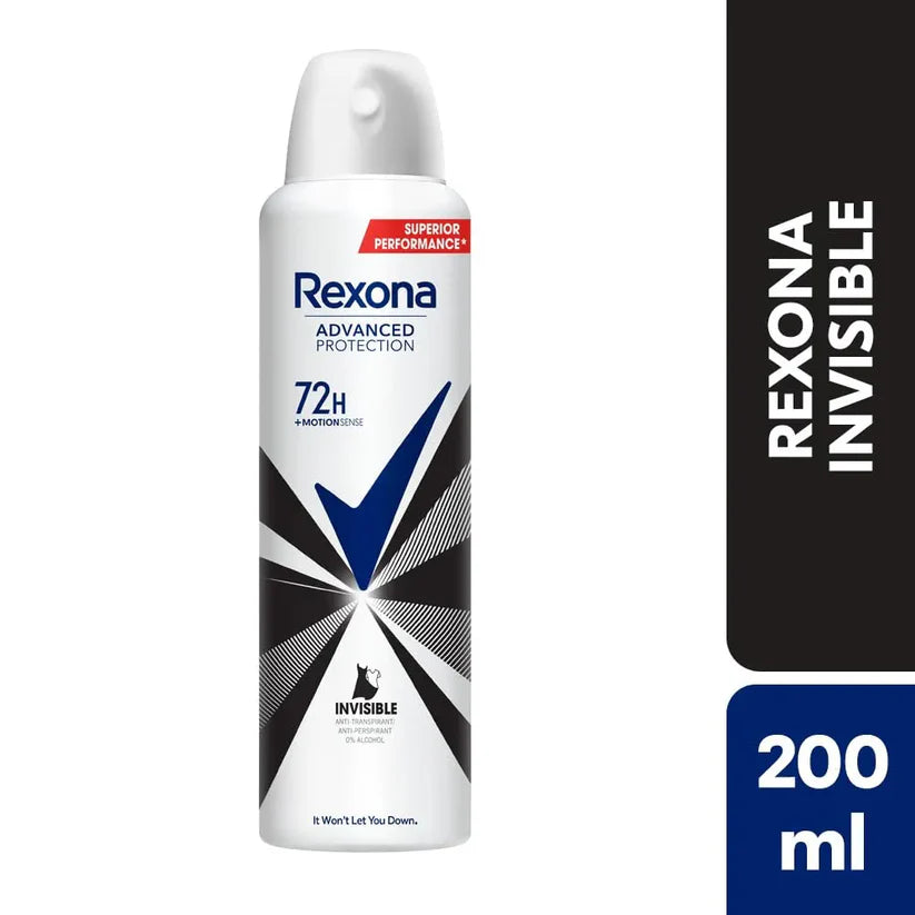 Rexona 72H+MOTION SENSE Invisible Deodorant Spray 200ML