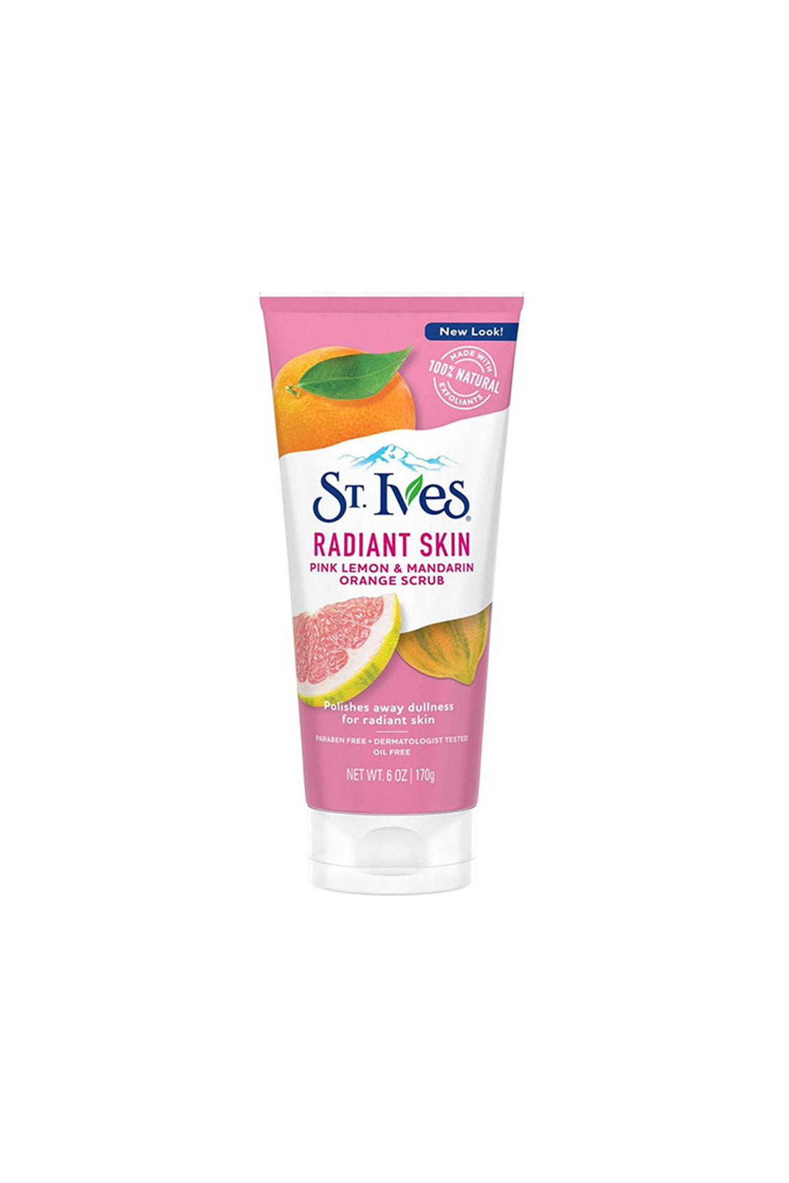 ST.ives Radiant Skin Pink Lemon & Mandarin Orange Scrub 170gm ST.ives