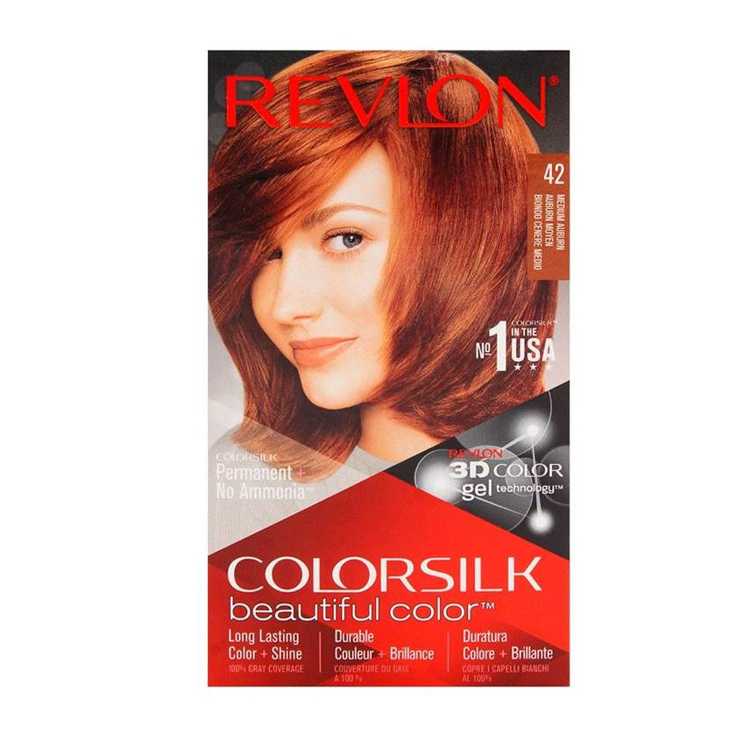 Revlon Color Silk Hair Color 130ml - 42 Medium Auburn Revlon