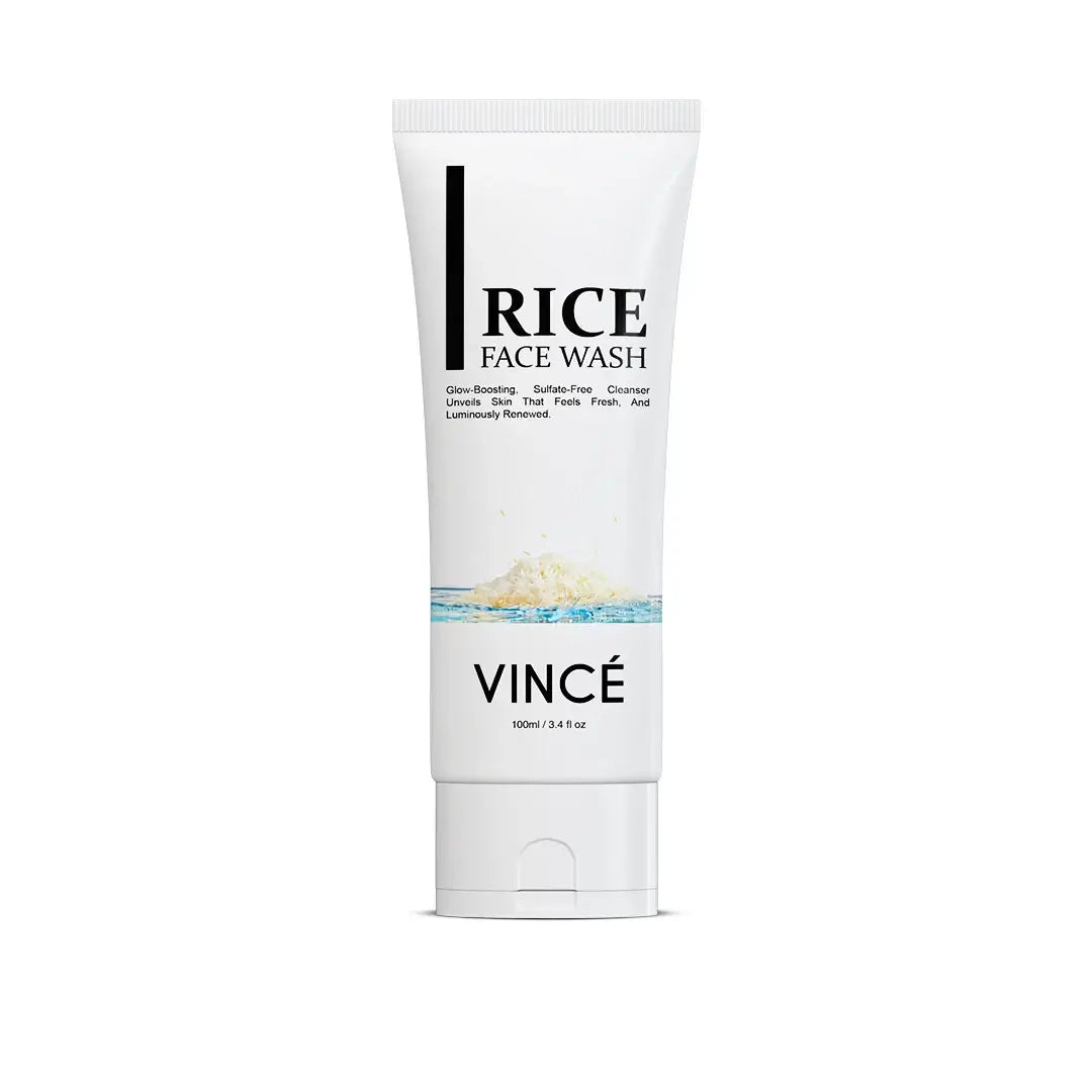 Rice Face Wash Vince Care