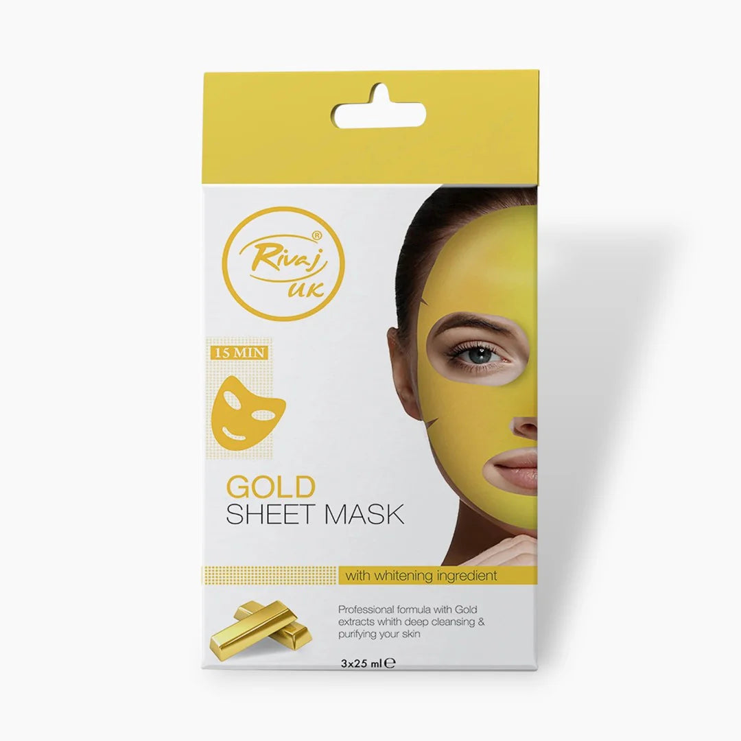 Rivaj Gold Sheet Mask