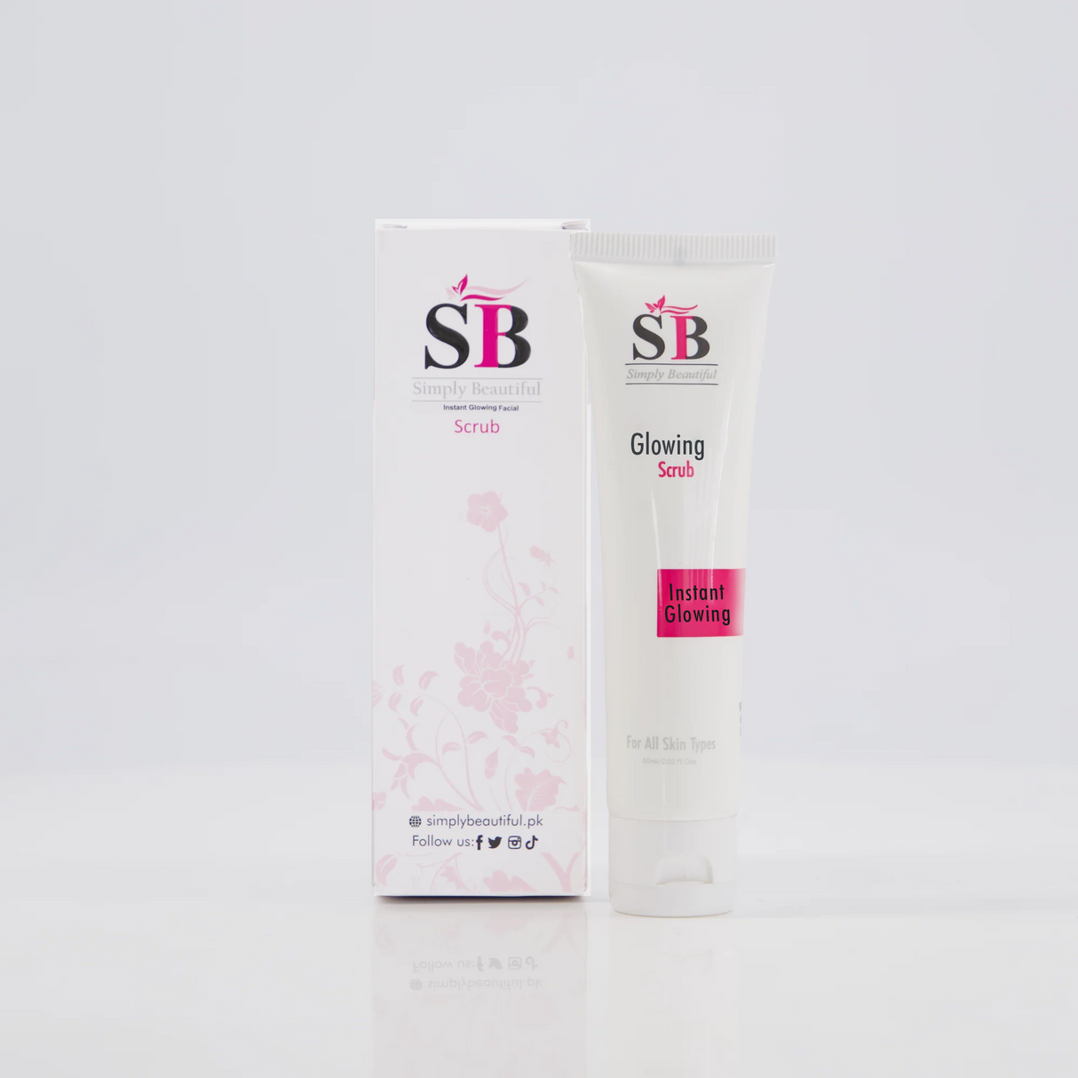 Simply Beautiful SB Glowing Facial Scrub