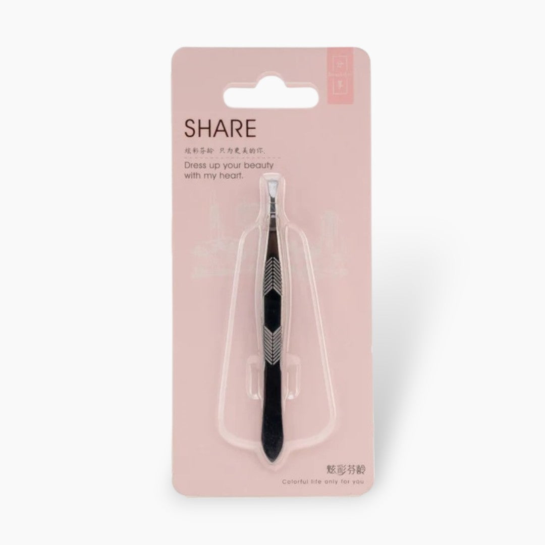 Share Tools Diagonal Stainless Steel Eyebrow Clip F3003A Share Tools