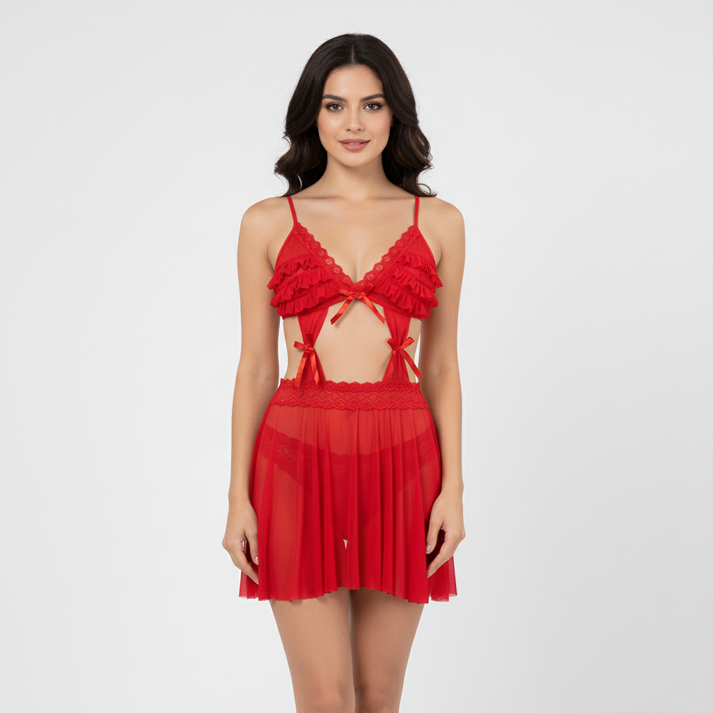 Short Nighty - 8708 Belleza Lingerie
