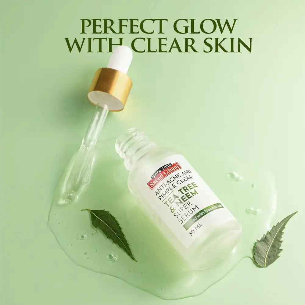 Saeed Ghani Tea Tree & Neem Anti-Acne and Pimple Clear Super Serum