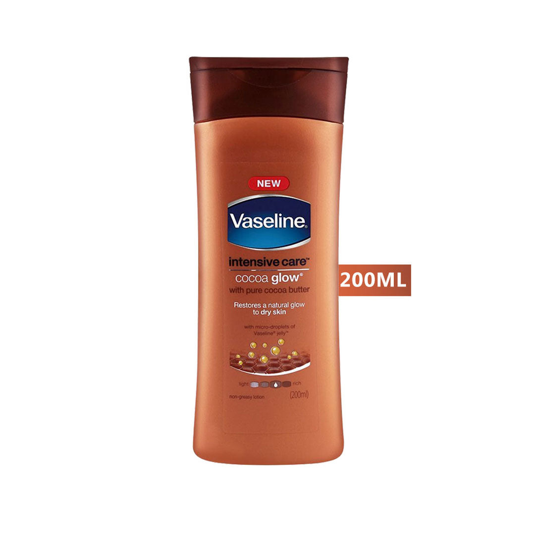 Vaseline Cocoa Glow Intensive Care Lotion 200ml Vaseline