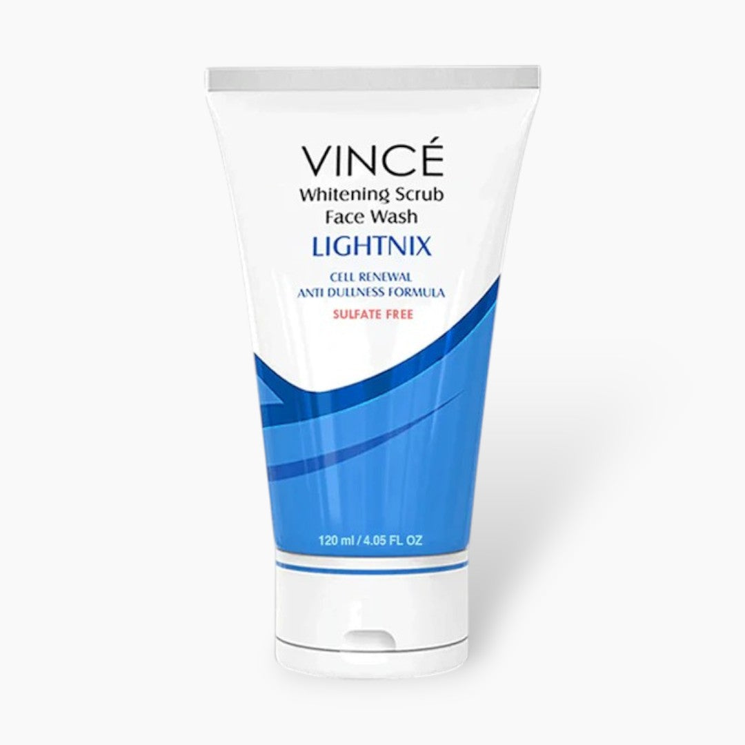 Vince Lady Whitening Scrub Face Wash 120ml VINCE