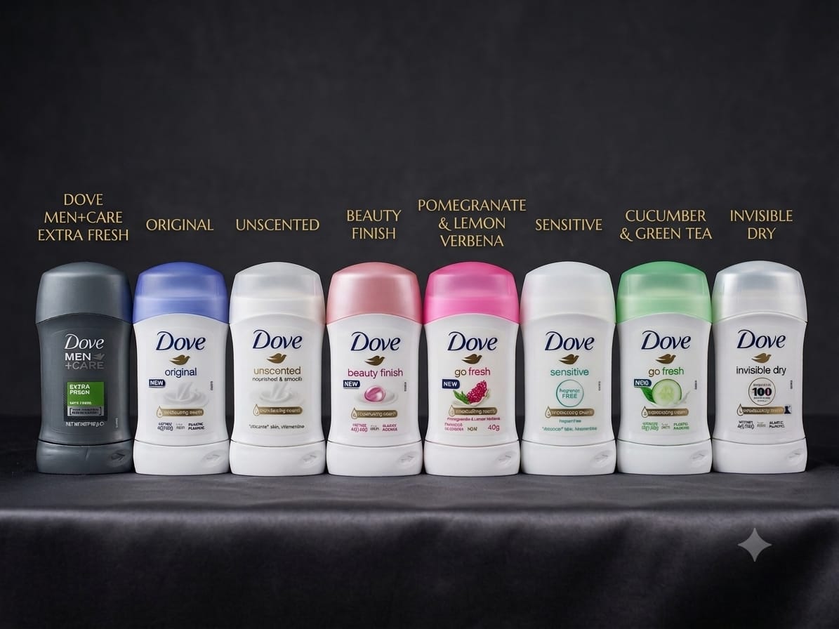 Dove Original Moisturising Cream Deodorant Stick 40g WOMEN