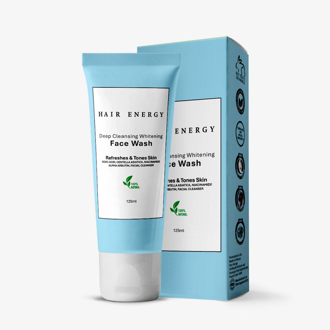 Deep Cleansing Whitening Face Wash- Brightens & Tones Skin (For All Skin Types)