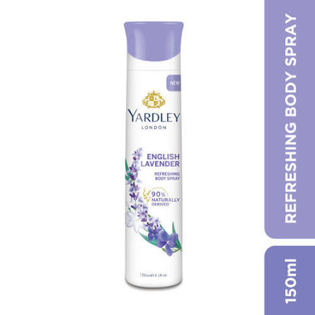 Yardley London Ladies Body Spray English Lavender150ml