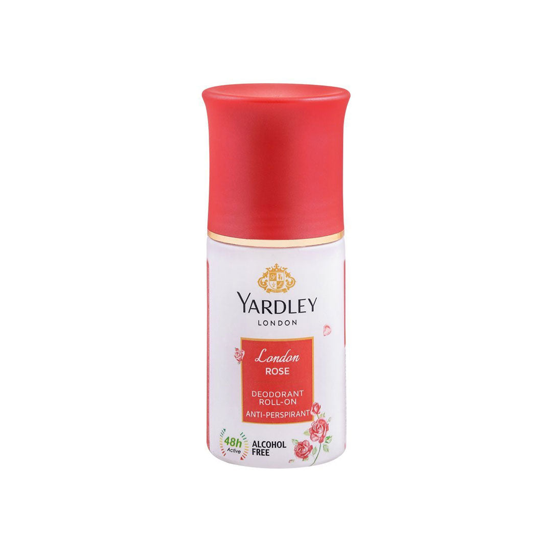 Yardley London Rose Roll On For Women 50ml Yardley