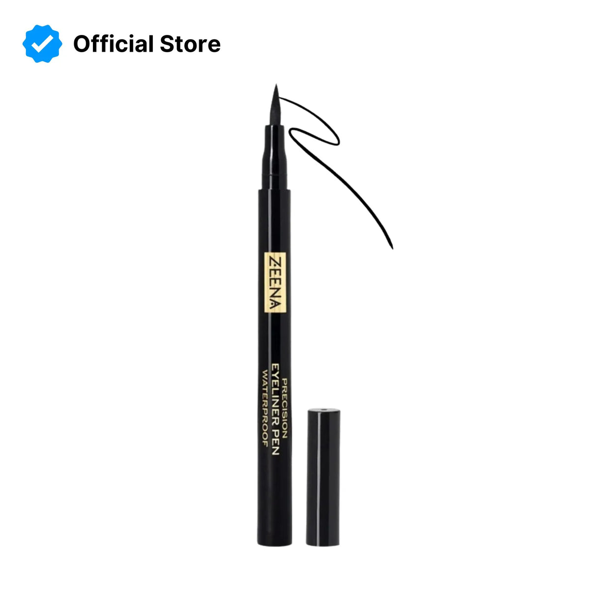 Zeena Precision Eyeliner Pen Waterproof 010 Extreme Black Zeena