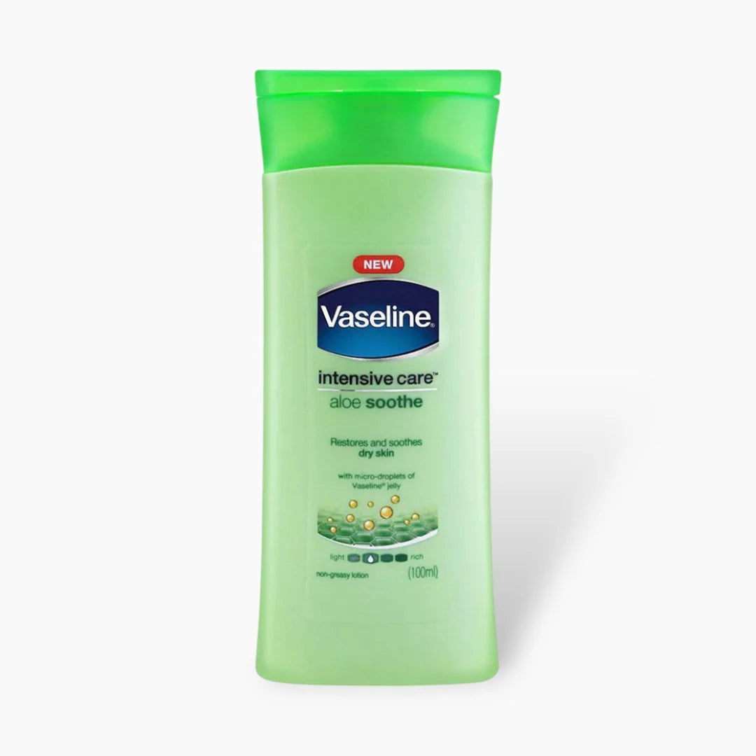 Vaseline Aloe Soothe Intensive Care Lotion 100ml
