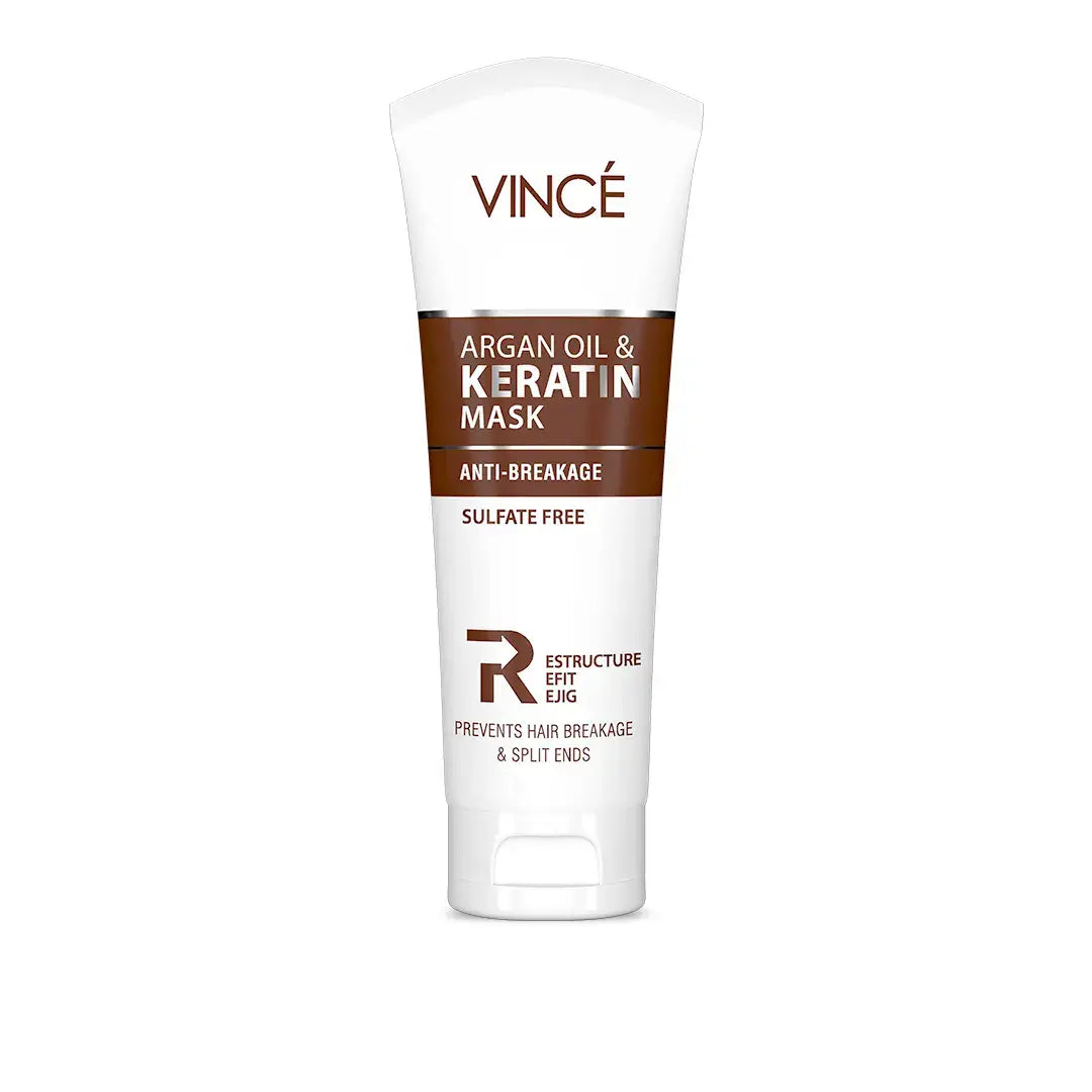Argan Oil & Keratin Mask Vince Care