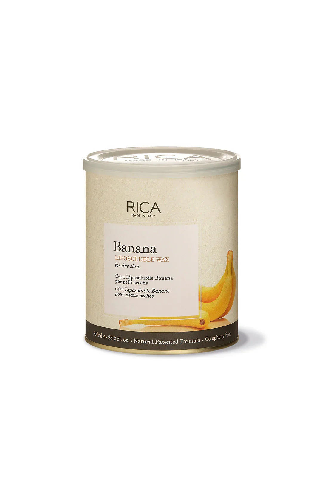 Rica Banana Liposoluble Wax 800ml RICA