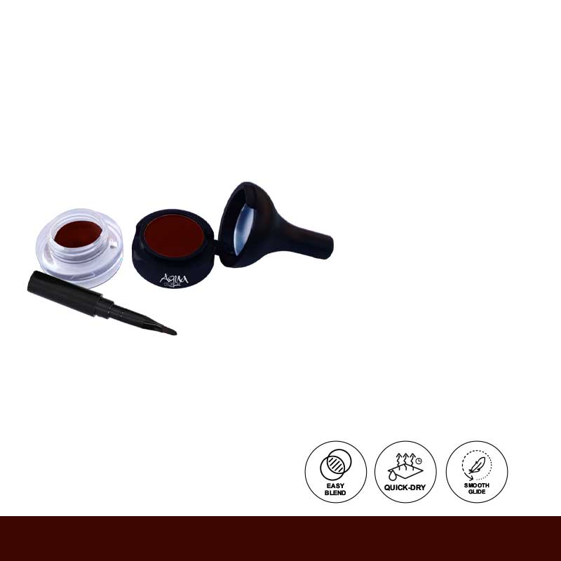 Aqua Color Line 3D Eyebrow Powder & Gel Eyeliner